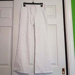 Dickies white scrub pants extra small